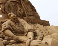 宿遷首屆駱馬湖沙雕節「賽北冰雕」