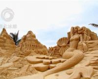 海陽沙雕藝術展「賽北冰雕」