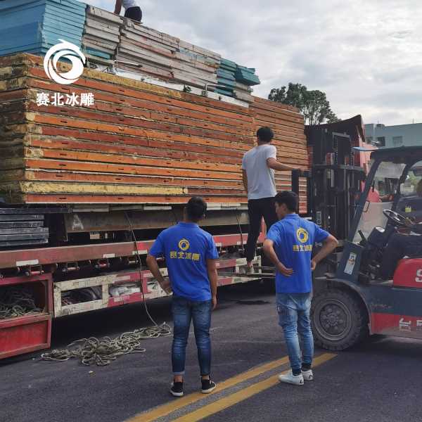 室內(nèi)冰雕展施工流程